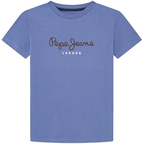 T-shirt Pepe Jeans Garçon Bleu Cover