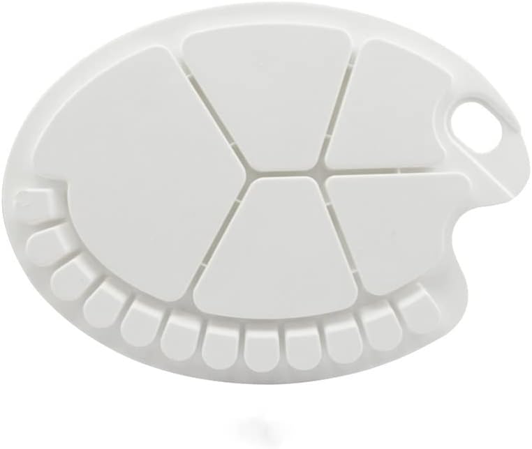 無料発送 Leige 1ピースビッグサイズプラスチックオーバル水彩アクリル絵画パレット描画厚さパレットスクールアート用品 Marcielyons Com