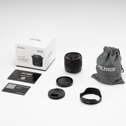 Image of VILTROX 14mm f /4 F4.0 E Full Frame Auto Focus Lens for E-Mount Cameras,Wide Angle Camera Lens for Sony a6600 a6700 ZV-E10 FX30 FX3 A7C A7RII A7SIII A7II A7III A7RIII A7IV A7RIV A7RV A9 ZVE1 A7CR