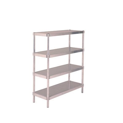 PVIFSThree Shelf Complete Shelving Unit N48-3 Size: 48" H x 24" W x 24" D
