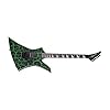 Jackson Pro Series Signature Brandon Ellis Green Crackle - Electric Guitar #4