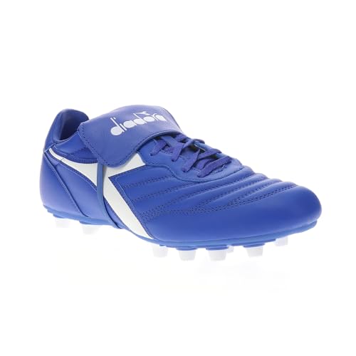 Diadora Mens Brasil Lt T Mdpu Soccer Cleats - Blue - Size 11.5 M2