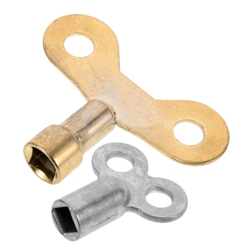 LAPYAPPE 2pezzi Chiavi Sfiato Pratiche Per Apertura e Chiusura Valvole Compatibili Radiatori Design e Maneggevole