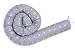 Amilian Coussin de positionnement latéral, serpent, rouleau de lit, protection des bords, traversin, oreiller de sommeil, boudin de porte, coupe-vent, body Pillow pour bébé, enfant, adulte, lit BOA16