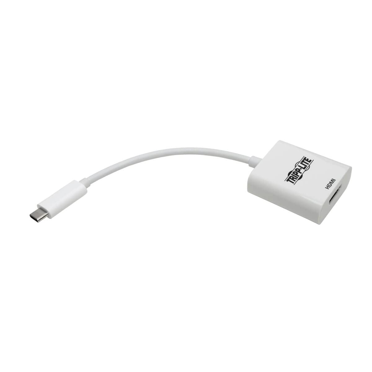 Eaton Adattatore da USB-C a HDMI (M/F) - 4K 60 Hz, HDCP 2.2, bianco