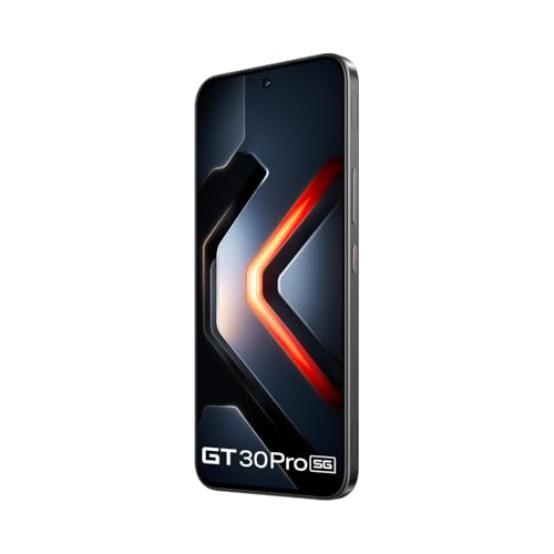 Image of Infinix GT 30 Pro 5G+ | Dimensity 8350 Ultimate | Octa Core Processor | 6.78 inch AMOLED Display | 5500 mAh Battery | (Dark Flare, 12GB RAM + 256GB Storage)