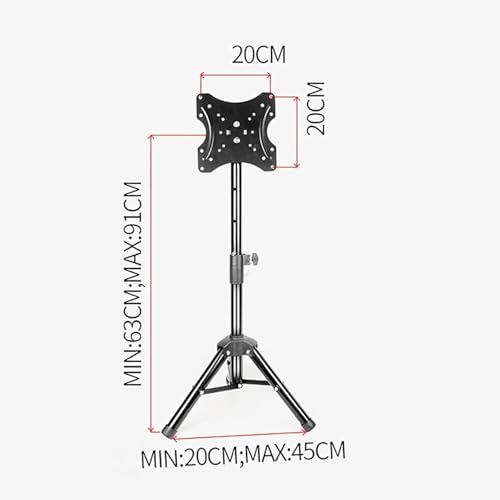 Support de bureau pour téléviseur 20-32" réglable et rotatif