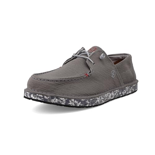 Twisted X Men's Circular Project Boat Shoe, Moc Toe