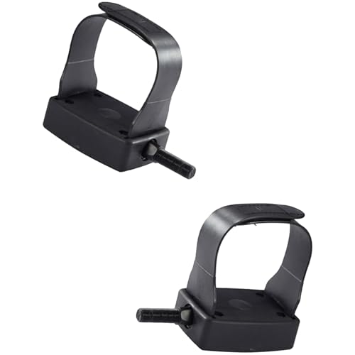 Pedales de bicicleta estática de 9/16 pulgadas 1/2 pulgadas, pedal universal de bicicleta con correa, pedales universales estacionarios reclinados para bicicleta estática interior con correa