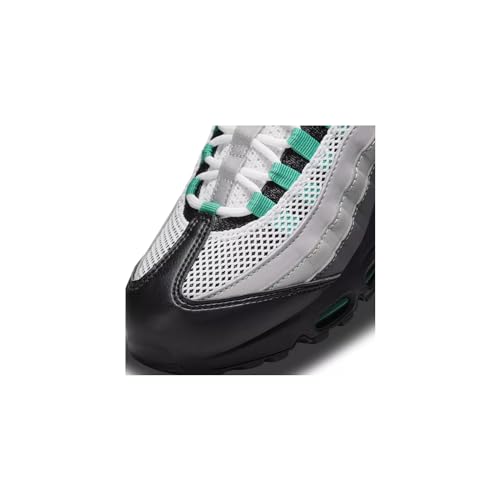 Image of Nike Air Max 95 Women's Shoes (Black /Stadium Green-Pearl Grey, us Footwear Size System, Adult, Women, Numeric, Medium, Numeric 11 Point 5)