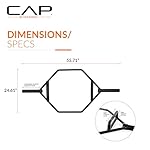 CAP Barbell Olympic Trap Bar | Multiple Grip Options - Image 4