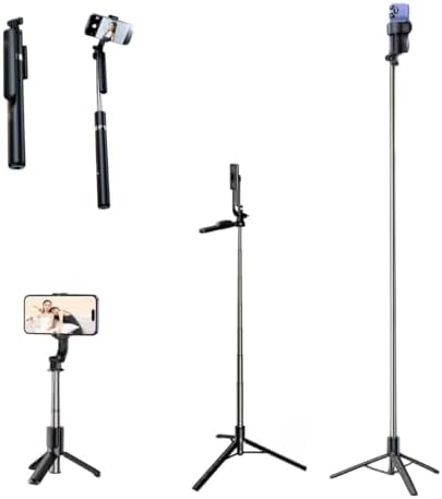 Tripé Bastão de Selfie 3 em 1 – Compacto e Extensível até 1,70 m ...