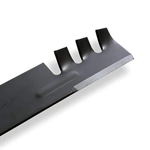 Terre Products, 2 Pack Mulching Lawn Mower Blades, 42 Inch Deck, Compatible with Craftsman, Husqvarna, Poulan, Replacement for 134149, 138971, 138498, 127843, 532138971, 532138498, PP24003 - Thumbnail 3