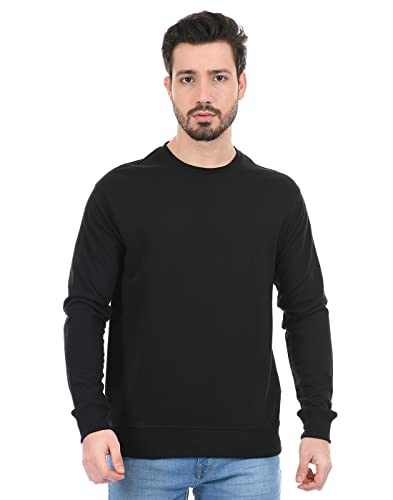Image of ONEWAY Men Solid Brown Sweatshirt