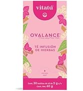 Vitatú | Té Ovalance, Infusión de hierbas para mujeres con Hierbabuena, Canela, Jengibre, Cúrcuma...