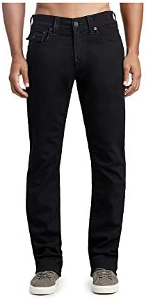 TRUE RELIGION mens Ricky Straight Back Flap Jeans