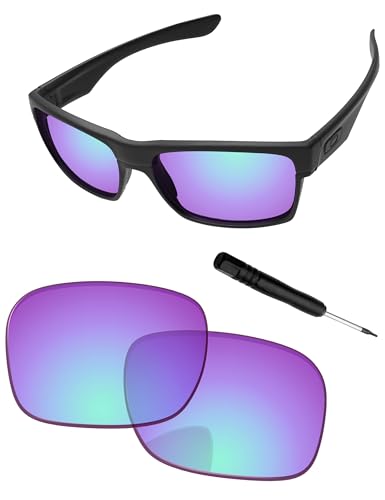Image of Replacement Lenses & Screwdriver for Oakley TwoFace OO9189 Sunglass - Precision Fit, UV Block & Impact Resistant