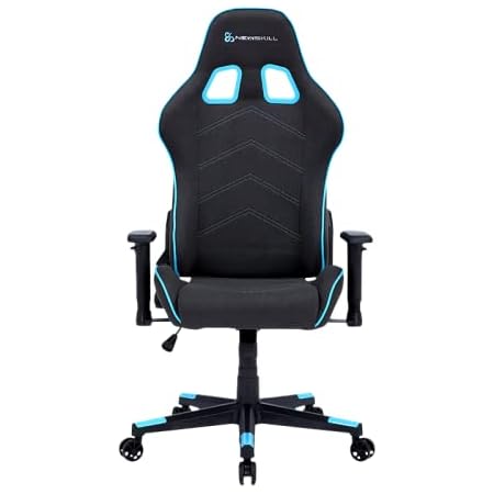 Newskill Kitsune Zephyr Series – Sedia da gaming con finitura in tessuto  ultra traspirante con braccioli regolabili e reclinabile fino a 180°,  colore: Nero-Blu : Amazon.it: Informatica