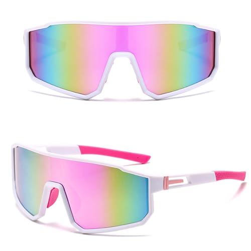 BECILES lunettes de vélo pour homme et femme, Anti-UV vélo de route Pour activités de plein air Comme le cyclisme, la course l'escalade la conduite la pêche
