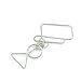 2 pcs Puzzle Game 02232 Kitchen Knife Metal Ring Disentanglement Puzzles Toys Jouets