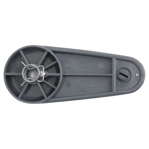 Image of TRQ Window Crank Handle Light Gray Compatible with 1998-2001 Chevrolet Metro 1989-1997 Geo 1989-1994 Suzuki Swift