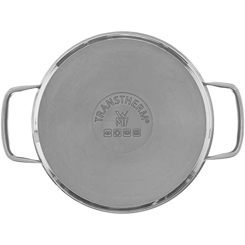 WMF Compact Cuisine Kochtopf klein 16cm, Glasdeckel, Fleischtopf Induktion 2l, Cromargan Edelstahl poliert, Innenskalierung, stapelbar… – Ansicht 6