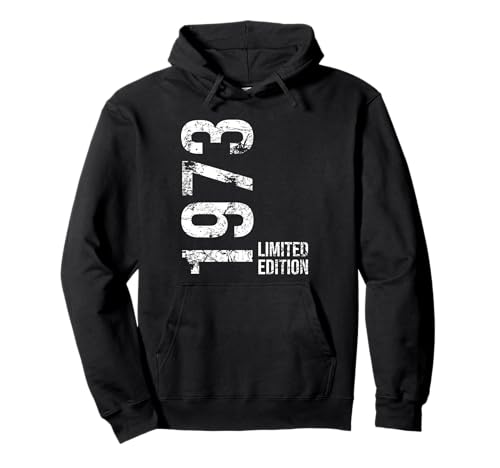 50 cumpleaños 50 años hombre mujer retro vintage 1973 regalo Sudadera con Capucha