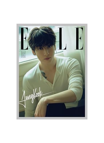 (C Cover) ELLE Korean Magazine �G�� 2026 January BTS Jungkook �r�[�e�B�[�G�X �W�����O�N ���� with Tracking Sealed �؍���