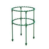 FACAIIO Sistema de soporte de plantas conectable con altura ajustable, enrejado modular de escalada para jardín interior y exterior, verde (25 cm-B)