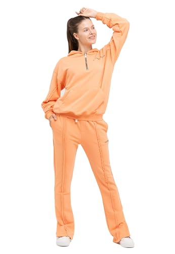 Survêtement quart de zip femme tenue élégante pour le yoga et le brunch