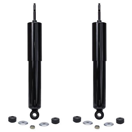 Image of Detroit Axle - Shock Absorbers for Ford E-150 E-250 E350 Econoline Club Wagon E-450 Econoline Super Duty Replacement 4 Shock Absorbers Front Rear