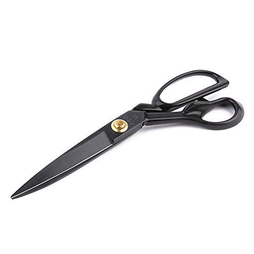 Left Handed Dressmaking Scissors 10 Inch - Professional Heavy Duty Industrial Strength Tailor Shears For Fabric Leather Sewing Best For Artists, Tailors And Dressmakers (10 Inch Left Hand) #TOP4