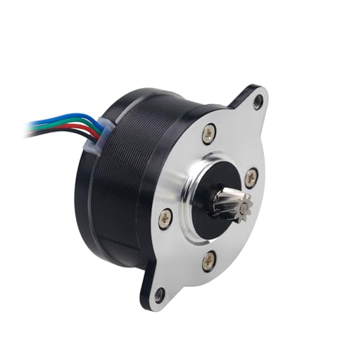 for P1 Series 3D Printer Extruder Motor 36 Circular Stepper Motor 9 Tooth Helical Gear for X1C/P1P/P1S 3D Printer