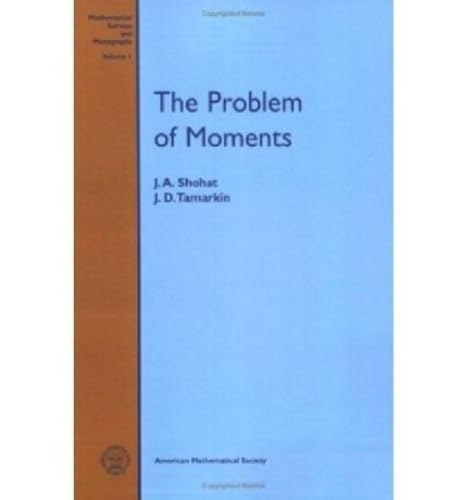 Buy The Problem of Moments (Mathematical Surveys and Monographs) โ BookShops.in