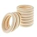 3 wooden rings