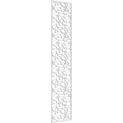 Image of 17 3 /8 inchW x 71 3 /8 inchH x 3 /8 inchT Walker Decorative Fretwork Wall Panels in Architectural Grade PVC