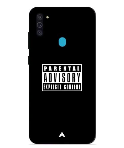 Image of Premium Explicit Case for Samsung Galaxy F11 Soft-Touch Metal TPU Back Cover, Shockproof, Designer, Aesthetic Mobile Phone Case (Glossy Finish)