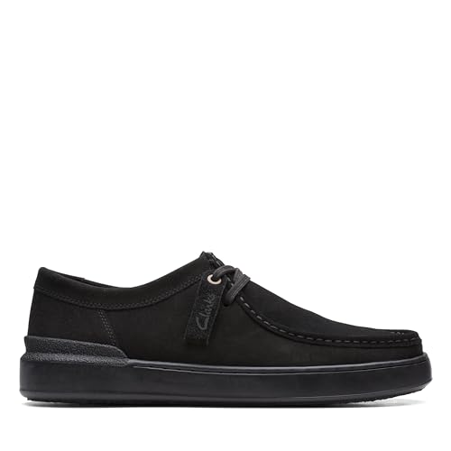 Image of Clarks Mens 26166796-black /Blac Boat Shoe