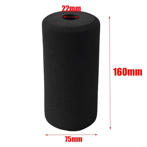 Espuma de reemplazo para rodillos PADS, 2 unidades, para máquina de curl de piernas y equipos de gimnasio en casa (160 mm) miniatura 2