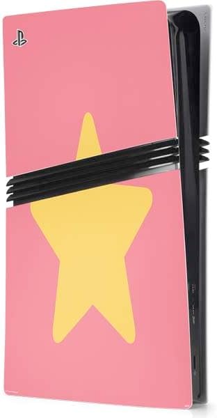 Skinit Decal Gaming Skin Compatible with PS5 Pro Console - Officially Licensed Cartoon Network Steven Universe Steven Universe Star Design