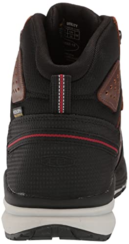 KEEN Utility Men's Red Hook Mid Height Soft Toe Waterproof Warehouse Work Boots3