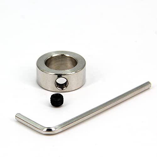 Befenybay 10 Stück Sicherungsring 12 mm Wellensicherungsring T12 Gewindesicherungsring für CNC-Teile (12 mm-Silber)