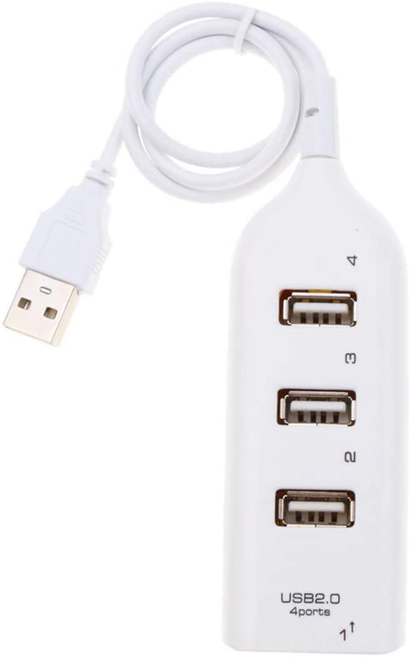 Portable Mini USB 2 0 Multiport with 4 Ports High Speed USB 2 0 Expansion Hub Splitter Adapter