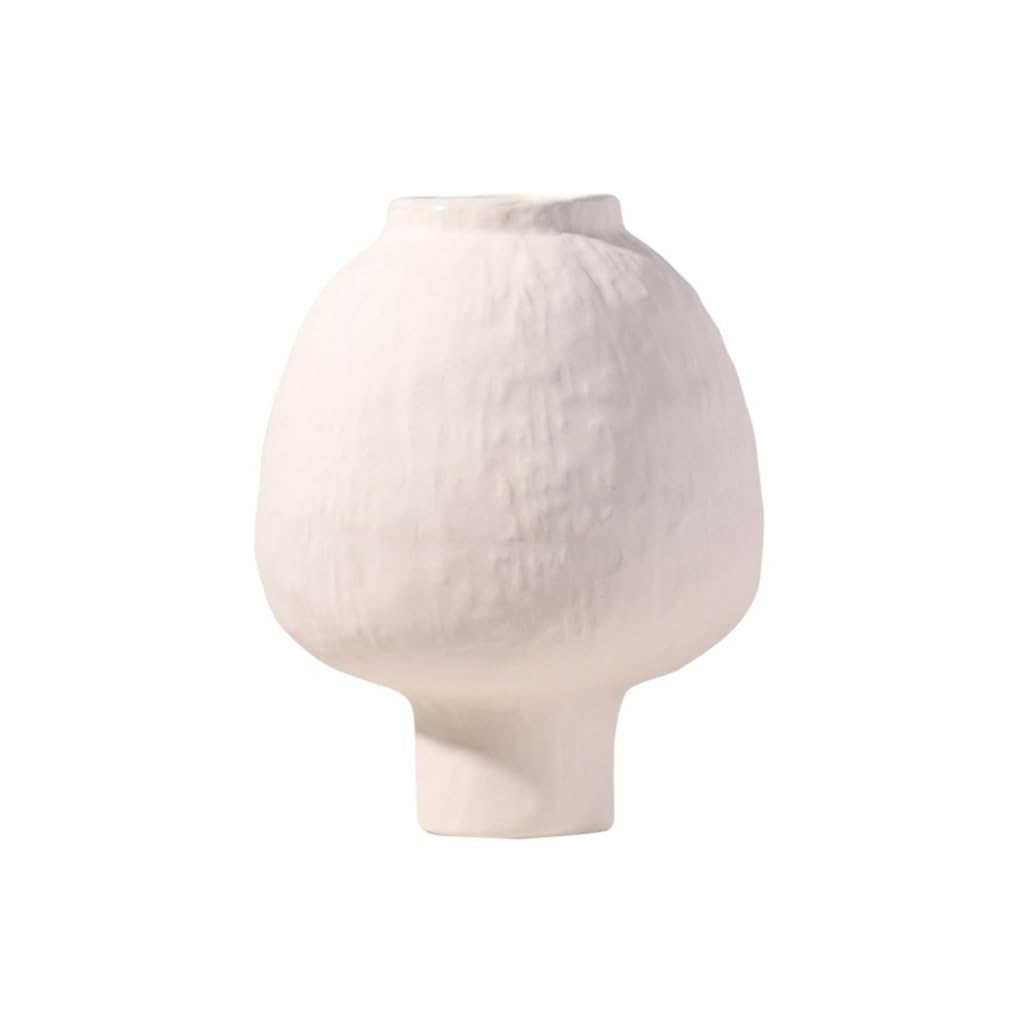 ULTRAWAVE Flower Pots Ceramic Vase Decoration Stoneware Flower Arrangement Flower Pot Home Decoration Pottery Jar Decorative Planter(A)