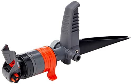 Turbine d'arrosage sur pic Comfort de Gardena : arroseurs de pelouse pour grandes surfaces jusqu'à 450 m², réglage en continu de la portée, filtre anti-saletés intégré (8144-20)