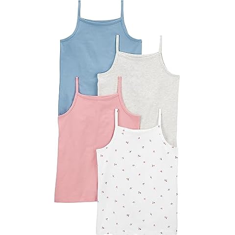 Simple Joys Girls' Floral Tank Tops Pack Cover
