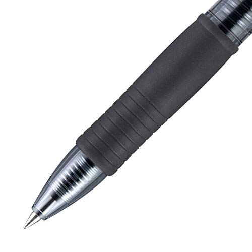 Image of Pilot G2 Retractable Premium Gel Ink Roller Ball Pen, Fine Point, Single Pen, Black Ink (31026)