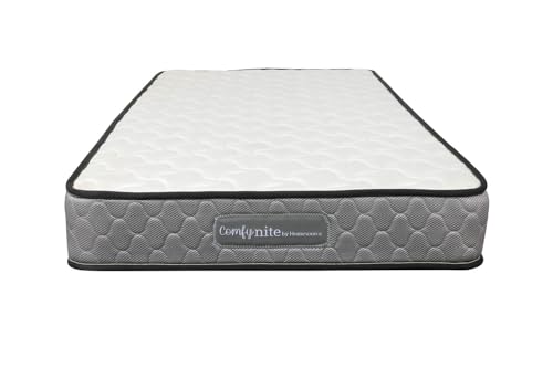 Home Source Jupiter Comfynite-Colchón de Espuma viscoelástica Bonnell con muelles Acolchados de 17...