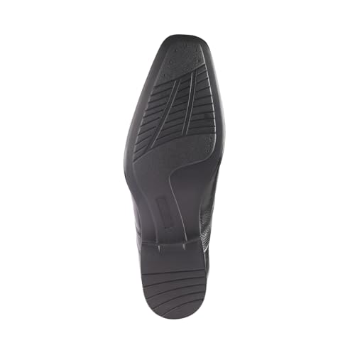 Image of Metro Men Leather Formal Low Heel Slip On Shoes