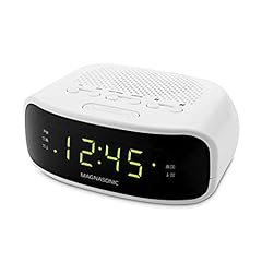 Magnasonic Digital AM/FM Clock Radio with Battery Backup, Dual Alarm, Sleep & Snooze Functions Magnasonic Digital AM/FM Clock Radio with Battery Backup, Dual Alarm, Sleep & Snooze Functions item